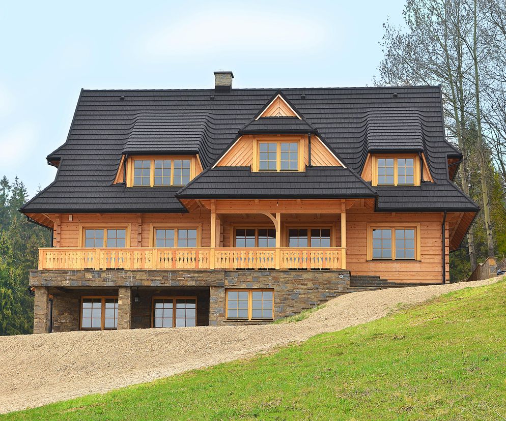 Blachodachówka z posypką