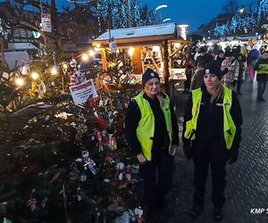 Policja na Jarmarku Bożonarodzeniowym w Szczecinie