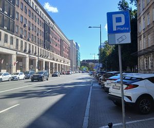 Ulica Krucza w Warszawie przed przebudową
