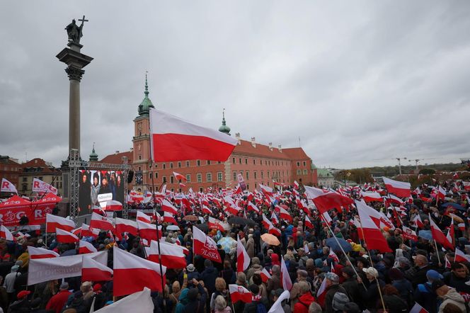 Manifestacja PiS w Warszawie (11.10.2025)