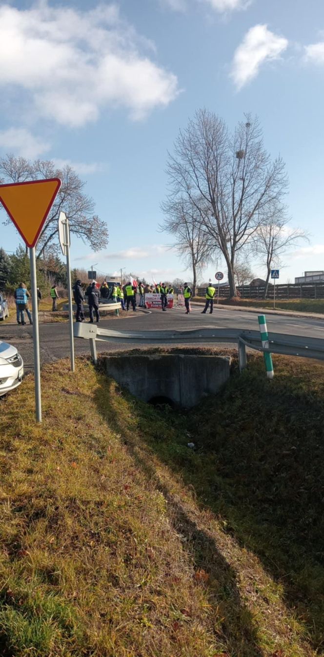 Protesty rolników w woj. lubelskim 13.12.2024