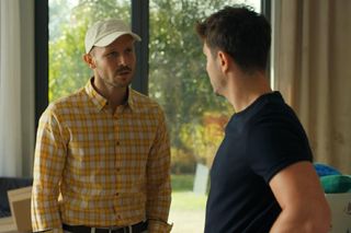 	Barwy szczęścia odc. 3135. Franek (Mateusz Banasiuk), Justin (Jasper Sołtysiewicz)