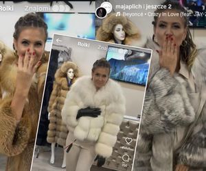 Maja Rutkowski paradowała w prawdziwych futrach. Luksusowo? Posypały się komentarze