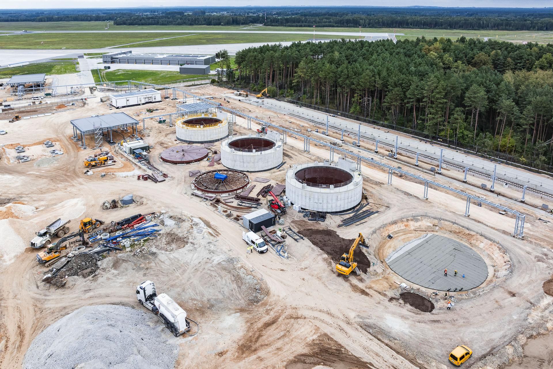 Budowa węzła multimodalnego na terenie Katowice Airport