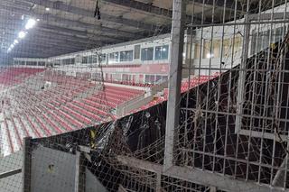 Starty po meczu Widzew - Lech. Tak bandyci zdemolowali stadion!