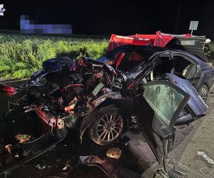 Tragiczny wypadek w pow. lubelskim. Dwie osoby nie żyją