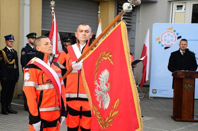 Wojewódzkie Pogotowie Ratunkowe w Katowicach doczekało się swojego sztandaru