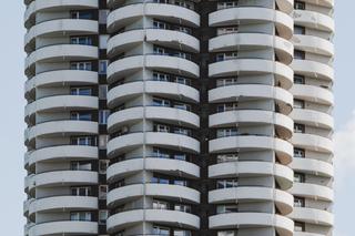 Kukurydze - zdjęcia katowickich bloków z Osiedla Tysiąclecia