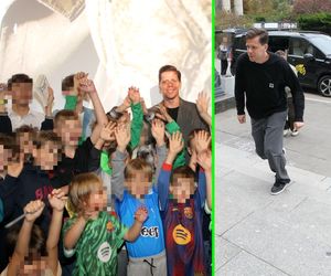 Szczęsny biegnie na premierę filmu