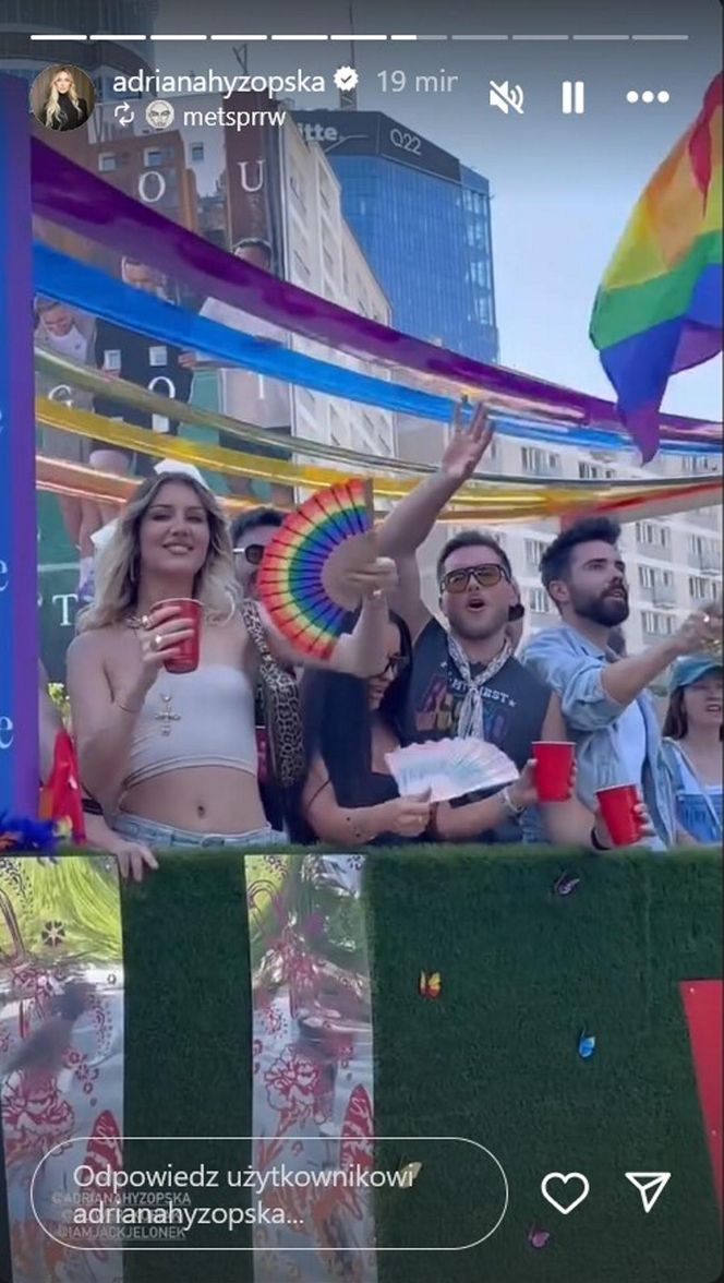 Gwiazdy na Paradzie Równości.