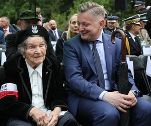 Uroczystość pod pomnikiem Polegli Niepokonani (1.08.2025)