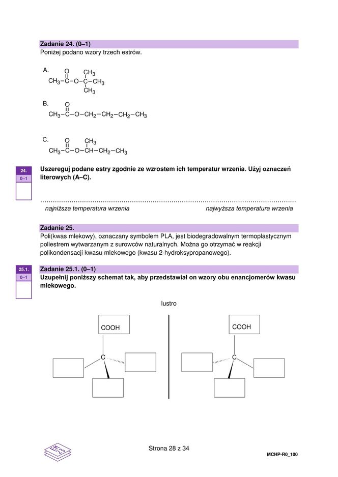 Matura chemia 2025: Odpowiedzi i arkusze CKE [16.05.2025] nowa formuła 2023