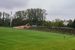 Rozbiórka stadionu KS Lublinianka [ZDJĘCIA]