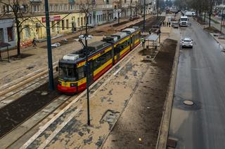 Mieszkańcy Łodzi czekali na to ponad 4 lata. Na ul. Wojska Polskiego wróciły tramwaje