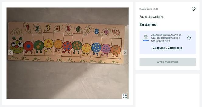 Oddam za darmo w Warszawie. Czego warszawiacy pozbywają się z domu? Oto najciekawsze aukcje z OLX!