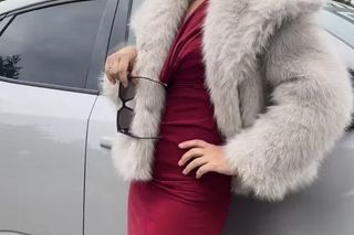 M jak miłość. Dorota (Iwona Rejzner) na planie