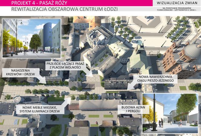 Łódź: Będzie nowa przestrzeń i nowe atrakcje! Pasaż Róży się powiększa!