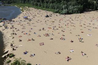 Największa plaża w Warszawie