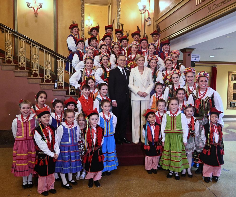 Andrzej Duda z Polonią w Copernicus Center