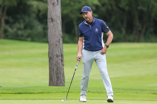 Jerzy Dudek na polu golfowym