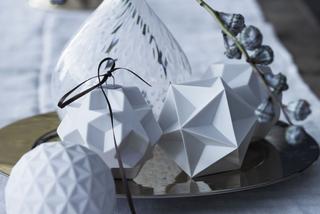 Bombki origami