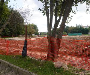 Park Kusocińskiego w Olsztynie będzie jeszcze piękniejszy. Zajrzeliśmy na plac budowy