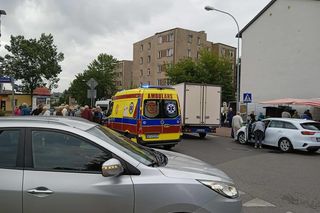 Potrącenie pieszego na pasach Rynkowa Siedlce