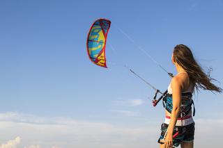 Kitesurfing