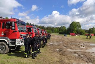 Strażacy z Braniewa przeszli kolejne szkolenie w terenie