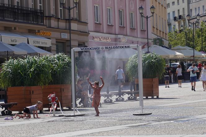 Afrykańskie upały w Białymstoku. Tak białostoczanie radzą sobie z gorącem