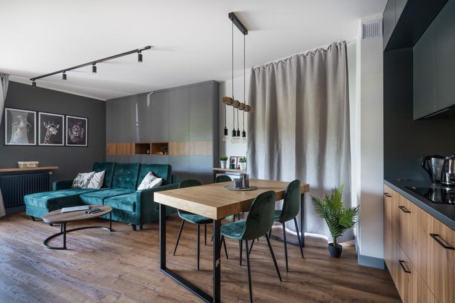 72-m mieszkanie w stylu soft loft