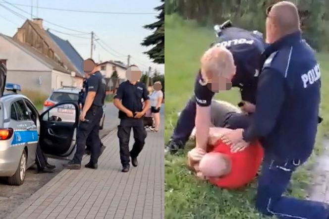 Policjanci nadużyli siły wobec sołtysa i jego rodziny? Dusili kolanem i pryskali gazem w twarz