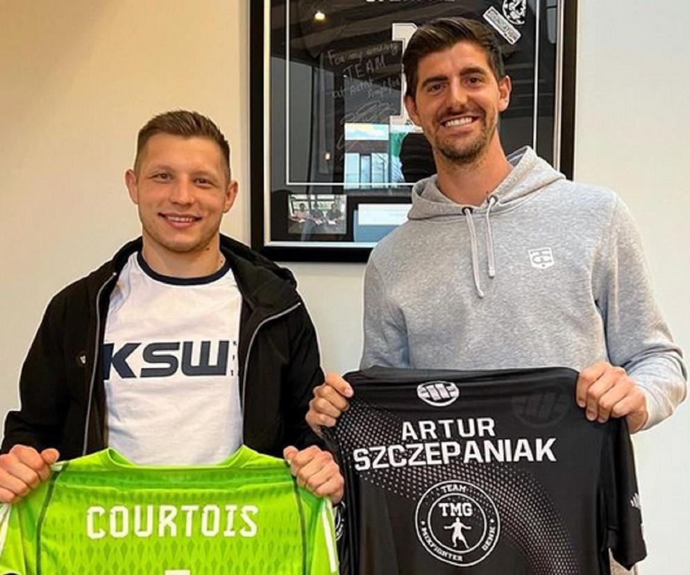 Artur Szczepaniak i Thibaut Courtois