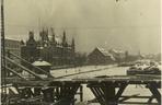 Rok 1939, Odbudowany most, widok z Rybiego Rynku