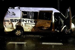 zdjęcia z miejsca wypadku