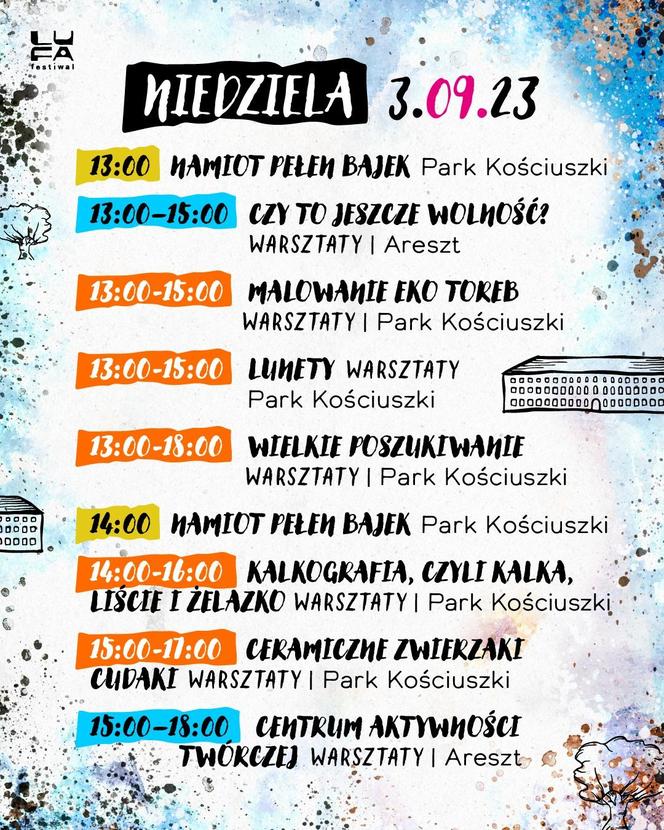 Program festiwalu LUFA w Lesznie pęka w szwach! Sprawdź, ile będzie się działo