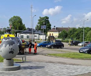 Wypadek nastolatka na hulajnodze w Mircu