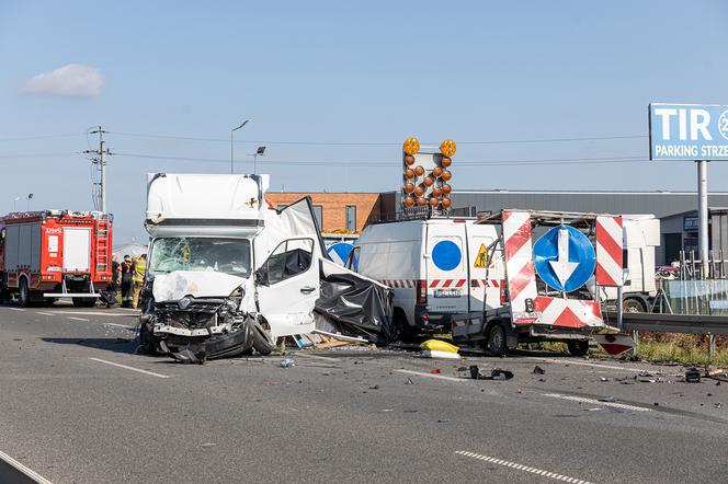 Śmiertelny wypadek na drodze ekspresowej S11 w okolicach Kórnika