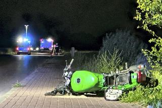 Wjechał motocyklem w łosia! Wielka tragedia pod Wołominem, 17-latek nie miał szans