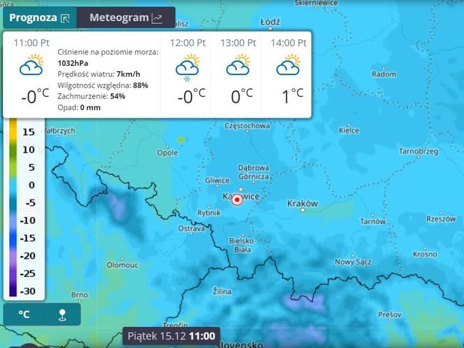 W woj. śląskim jest chłodniej, niż w poprzednich dniach