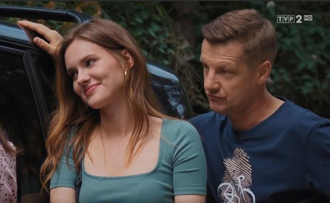 M jak miłość odc 1614. Franka (Dominika Kachlik), Paweł (Rafał Mroczek)