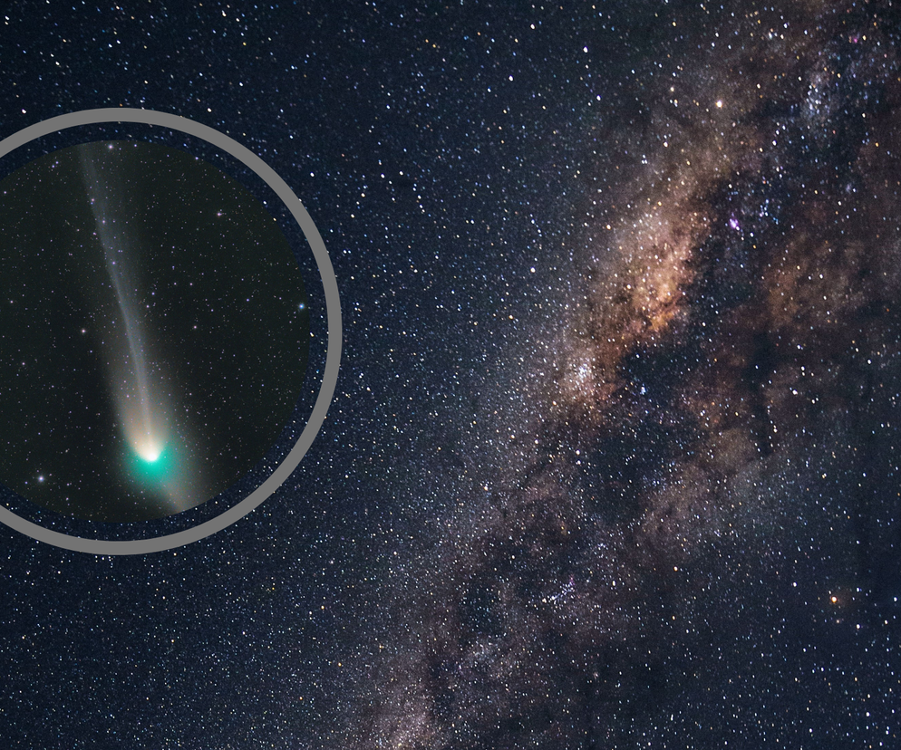 Niesamowite ujęcie komety C/2022 E3! Tak został zniszczony jej ogon