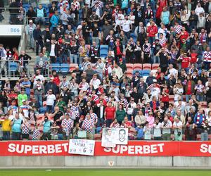 Górnik Zabrze - ŁKS Łódź - kibice na stadionie dopisali ZDJĘCIA