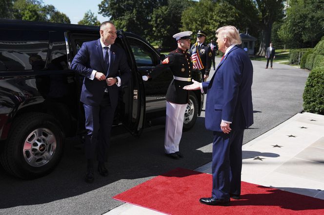 Spotkanie Donalda Trumpa z Karolem Nawrockim