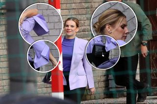 Marta Nawrocka zastosowała color blocking! Takiej marynarki nie miała nawet Agata Duda