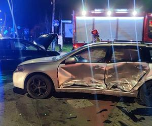 Wypadek na skrzyżowaniu ulic Romanowicza i Parkowej w Tarnowie