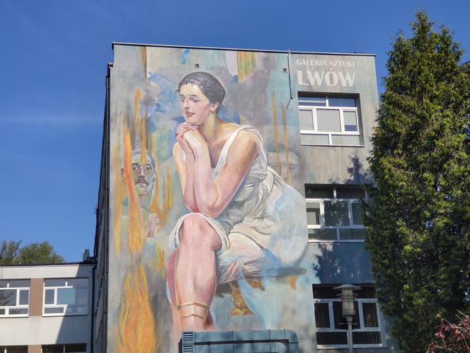 Mural Pytia w Radomiu