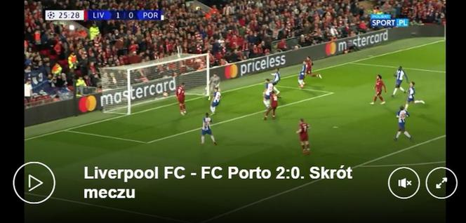 Liverpool - Porto SKRÓT