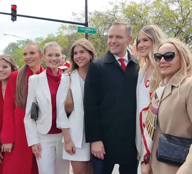 Karol Nawrocki w USA.