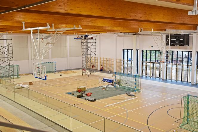 Budowa sali gimnastycznej TME - październik 2020